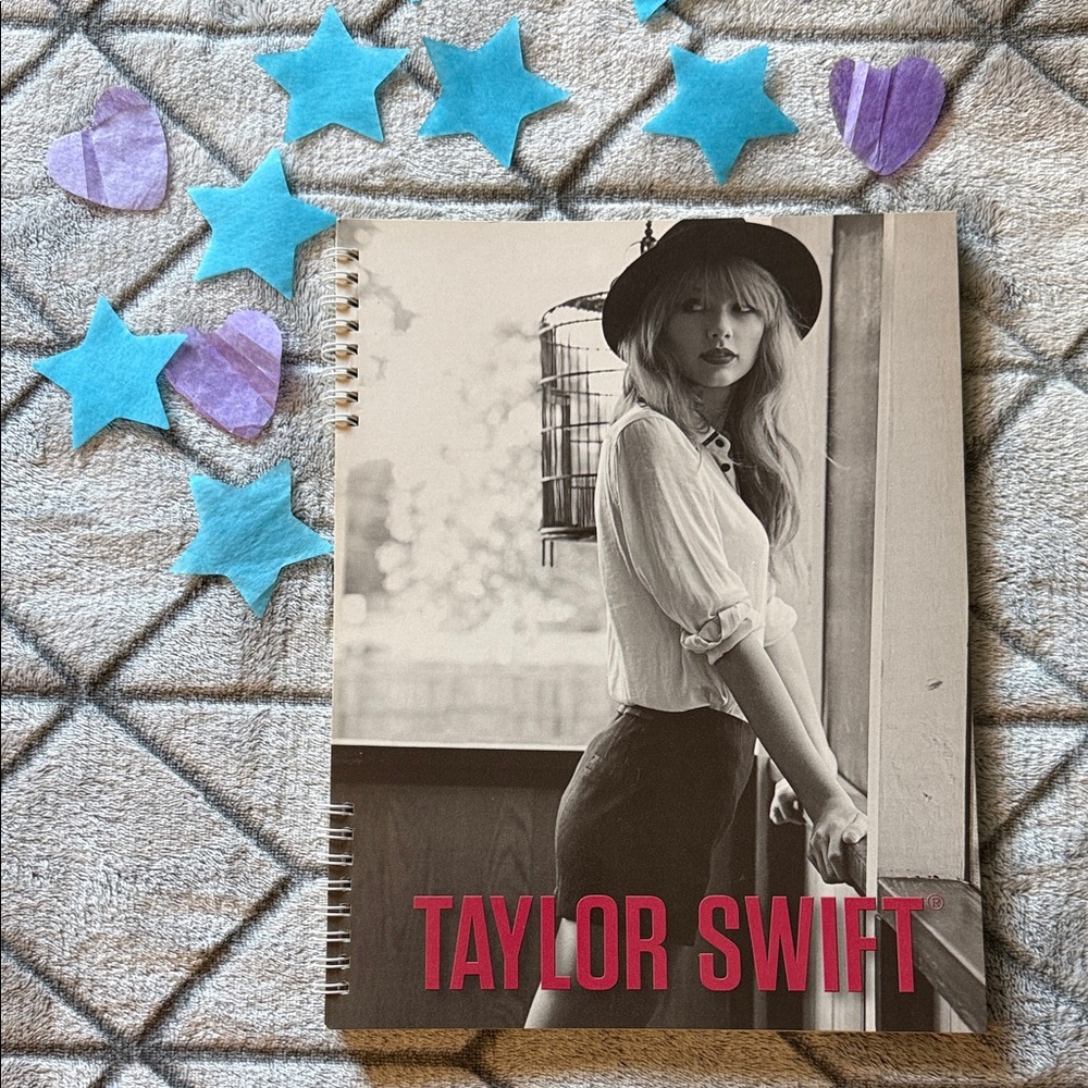 Taylor Swift Red Journal Spiral Notebook Original Red Era Official Merch